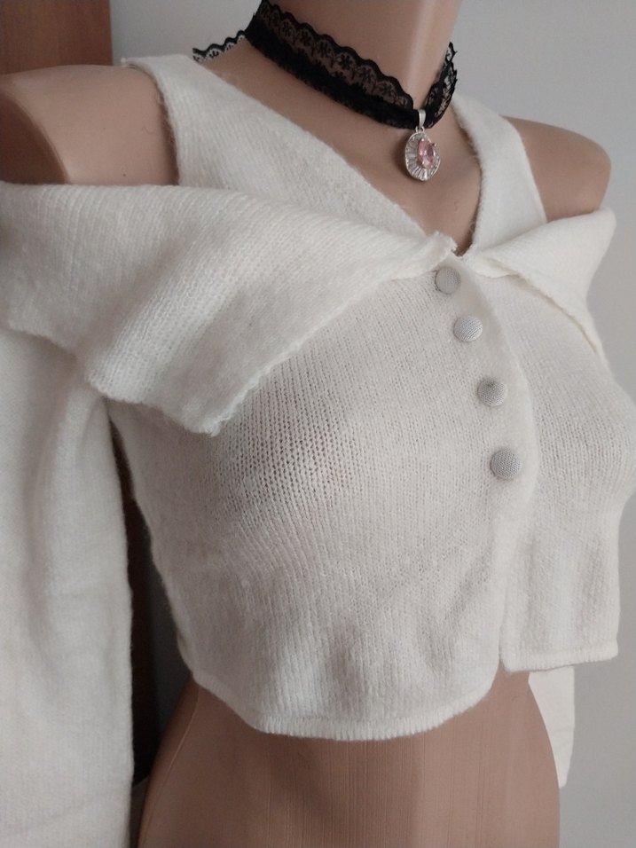 Etiketli Şahane Crop Top bluz - Görsel 3