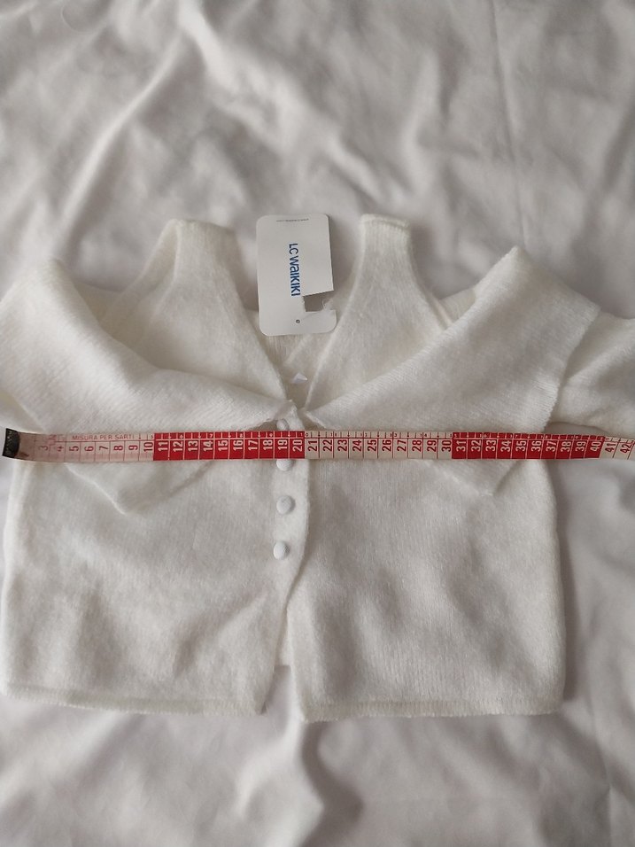 Etiketli Şahane Crop Top bluz - Görsel 5