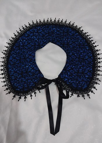 Tasarım sıfır brokar kumaş seyyar abiye yaka - Görsel 7