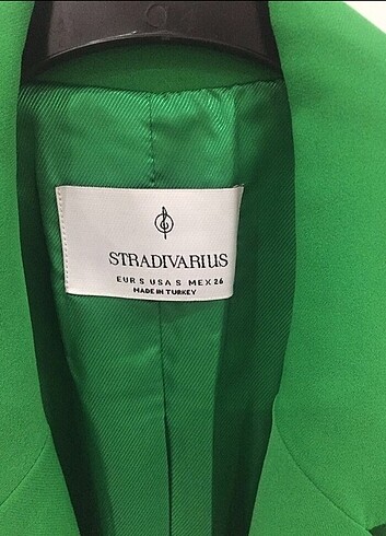 s Beden yeşil Renk Stradivarius blazer ceket 
