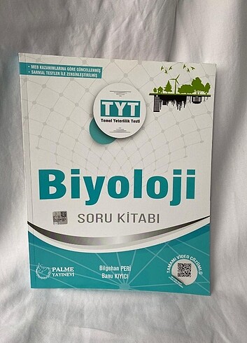 PALME YAYINLARI TYT BİYOLOJİ SORU KİTABI