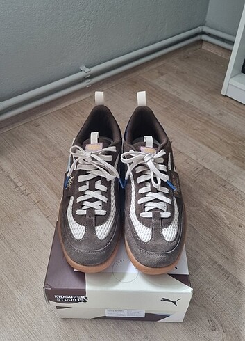 44 Beden Puma Palermo KidSuper Flaxen/Mauved Out (Dar Kalıp) 