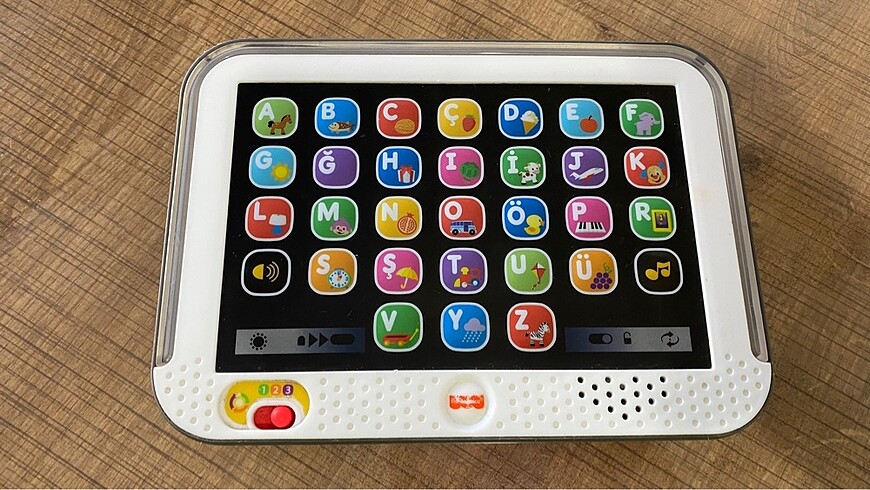 Beden Renk Eğitici tablet
