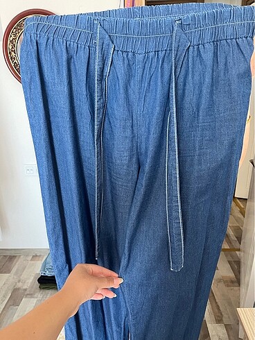xl Beden Mavi pantolon