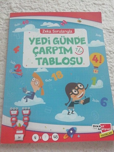 Yedi günde çaroım tablosu-dikkat atölyesi