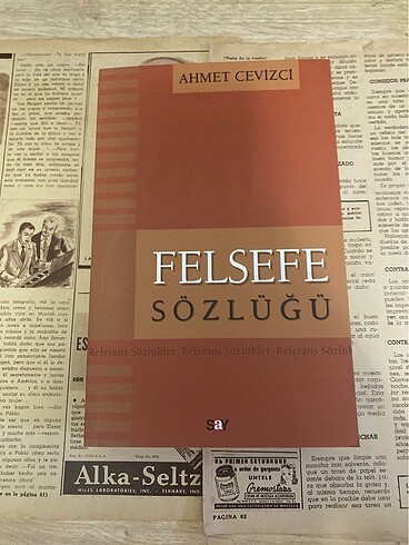 Felsefe sözlüğü Ahmet cevizci