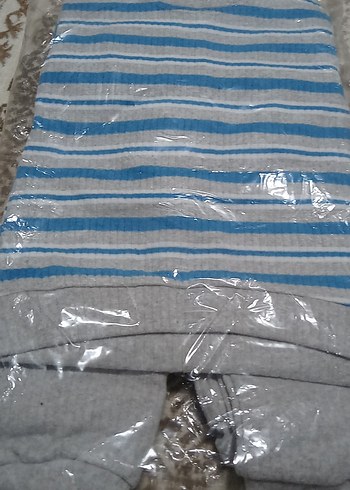 Gri Erkek Bebek Triko Takım - Görsel 3