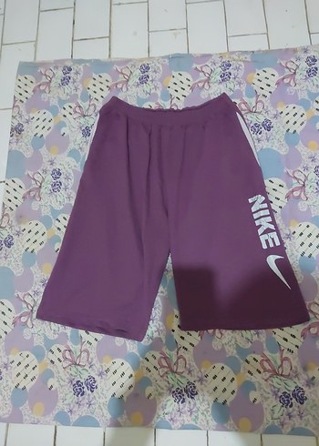 Mor nike yazılı KADIN ŞORT