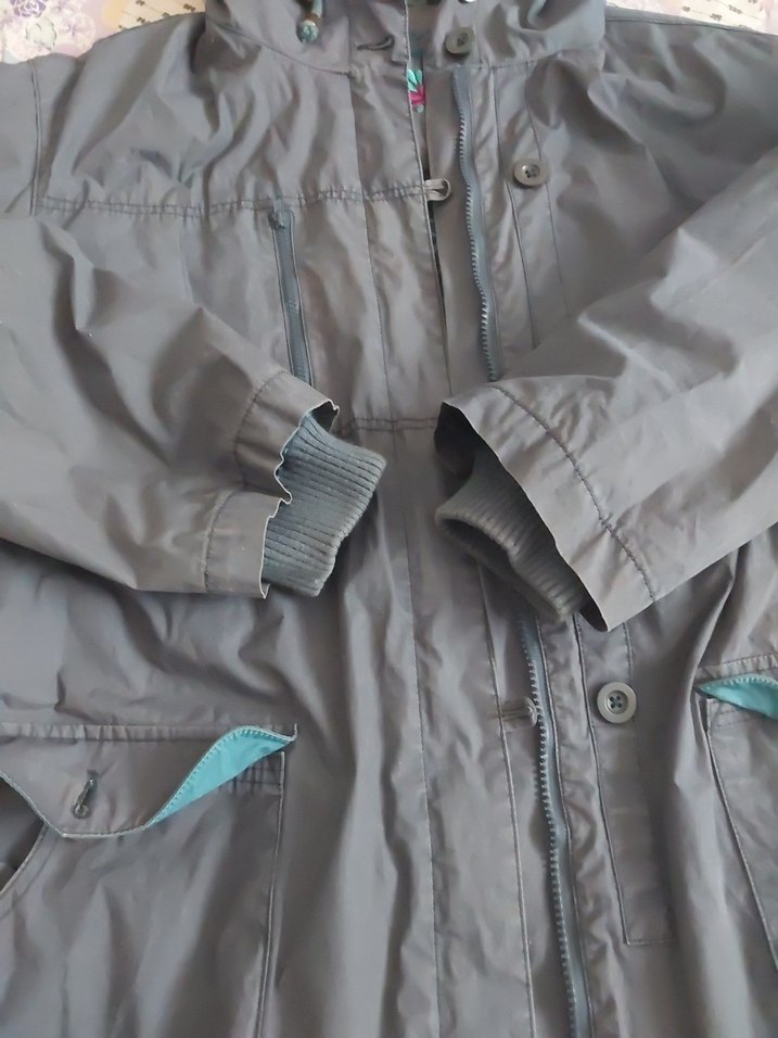 MAVİ KADIN YAĞMURLUK - Görsel 5