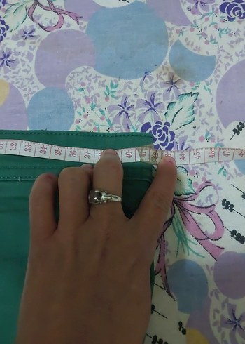 Erkek Yeşil Rahat Kesim Şort  - Görsel 6