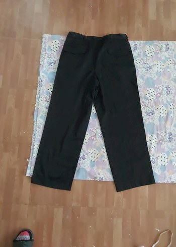 ERKEK SİYAH KUMAŞ PANTOLON  - Görsel 5