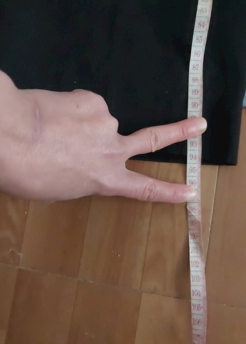 ERKEK SİYAH KUMAŞ PANTOLON  - Görsel 4