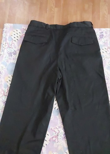 ERKEK SİYAH KUMAŞ PANTOLON  - Görsel 6