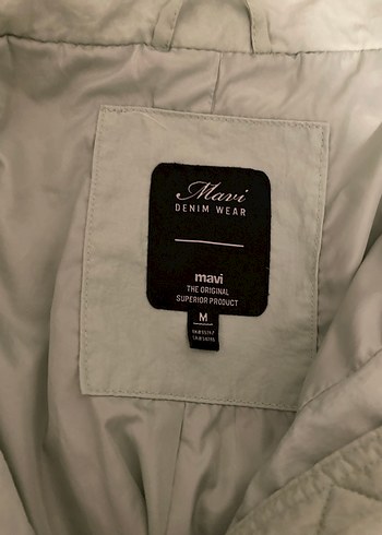 mavi mint yeşili şişme mont - Görsel 3