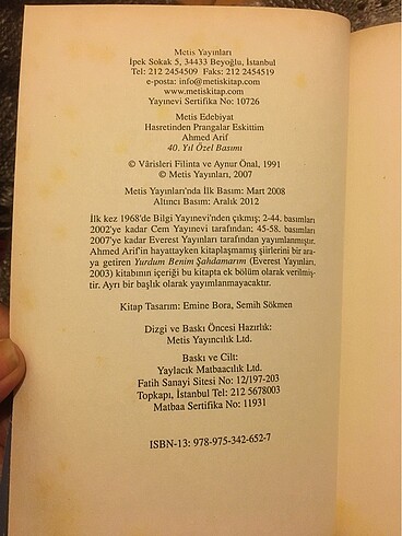 Ahmed Arif-Hasretinden Prangalar Eskittim - Görsel 4