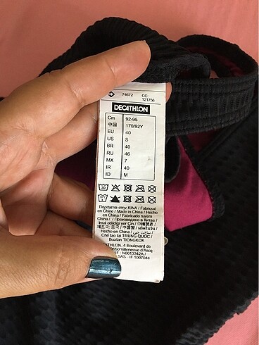 40 Beden Decathlon Kadın Mayo