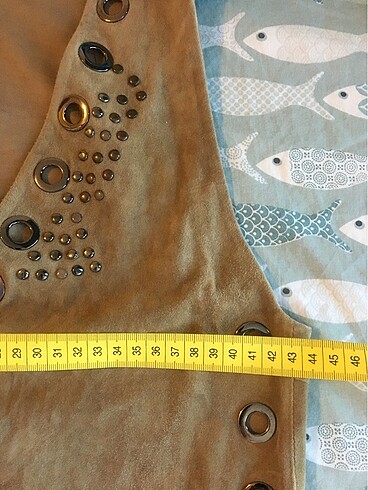 X Deri Show Güderi Elbise - Görsel 7