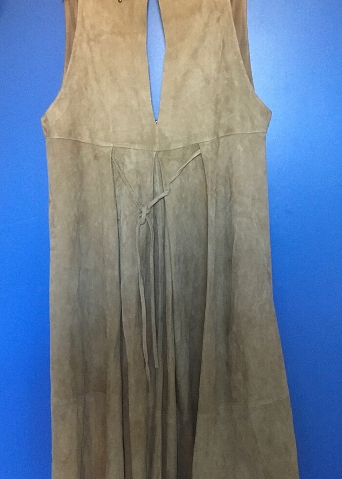 X Deri Show Güderi Elbise - Görsel 3