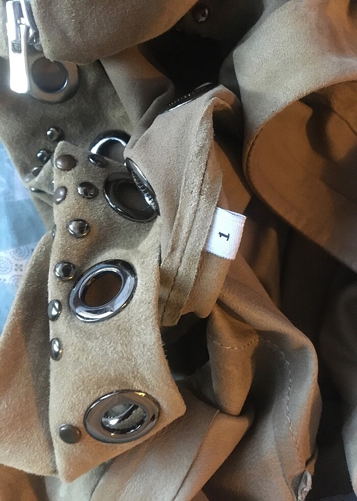 X Deri Show Güderi Elbise - Görsel 5