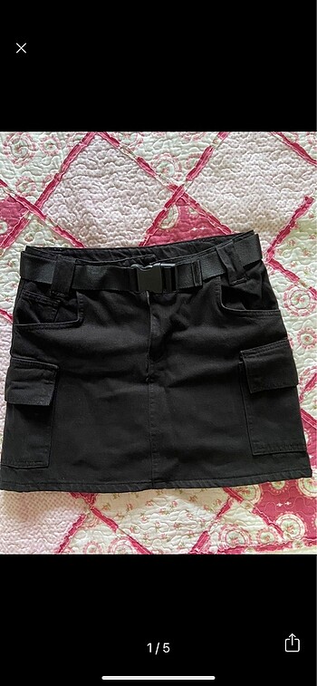 Quzu kargo mini etek