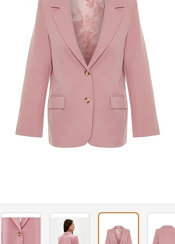 PEMBE BLAZER CEKET