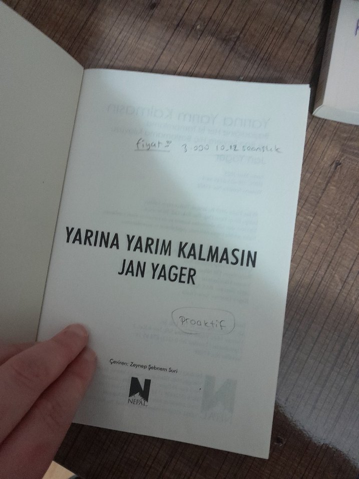 Yarına Yarım Kalmasın - Jan Yager - Görsel 3