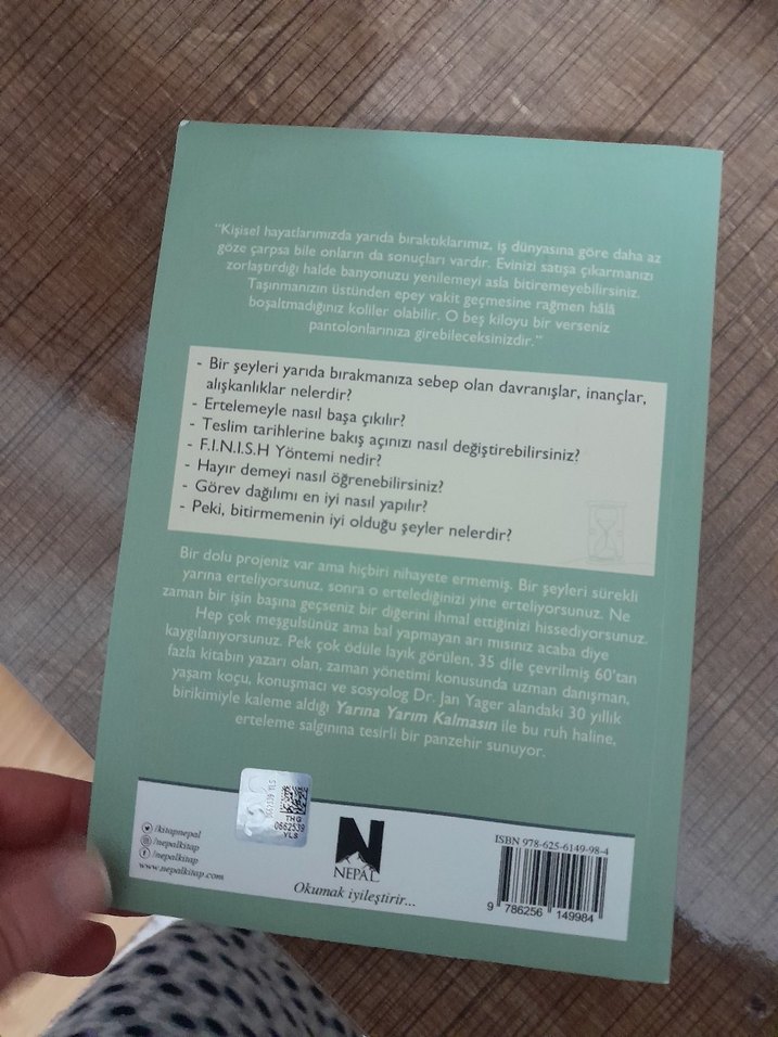 Yarına Yarım Kalmasın - Jan Yager - Görsel 4