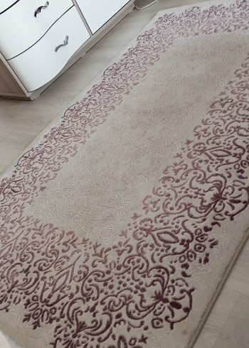 Bordo Nakışlı Klasik Halı 150/230 ölçüler i