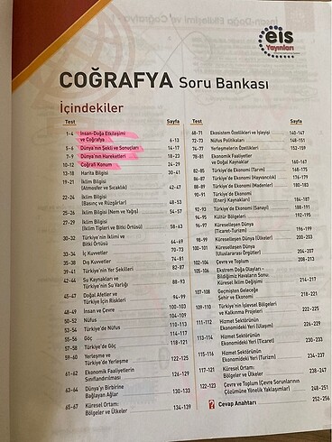  Tyt coğrafya soru bankası