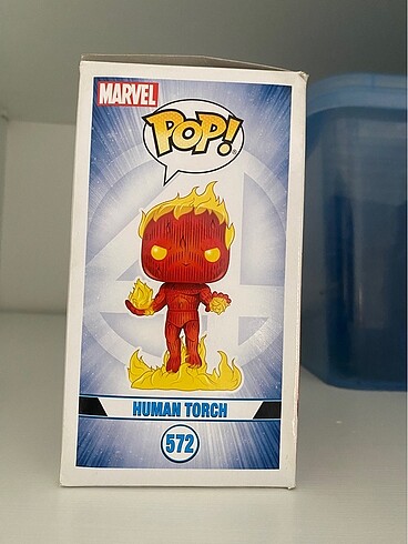  Beden Renk Human Torch Glow İn the Dark Funko Pop