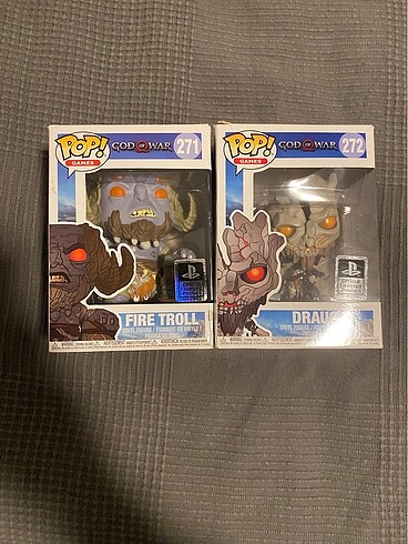 God of War Funko Pop Fire Troll Draugr