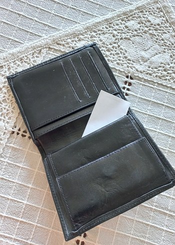 Deri erkek cüzdanı - Görsel 2