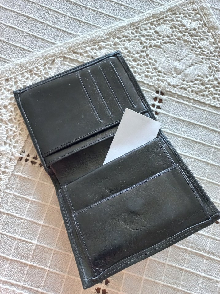 Deri erkek cüzdanı - Görsel 2