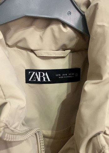 Zara Bej Fermuarlı Kadın Şişme Yelek - Görsel 2