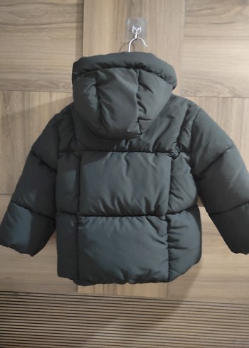 zara Siyah Kapüşonlu Düğmeli Erkek Mont - Görsel 6