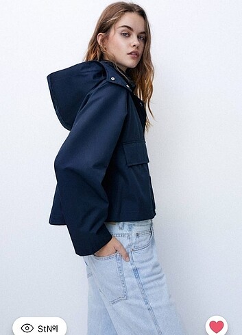 s Beden Pull Bear crop ceket
