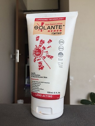Solante güneş kremi