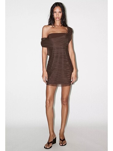 Zara stok out elbise
