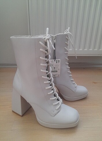 Bershka Bershka beyaz platform bot