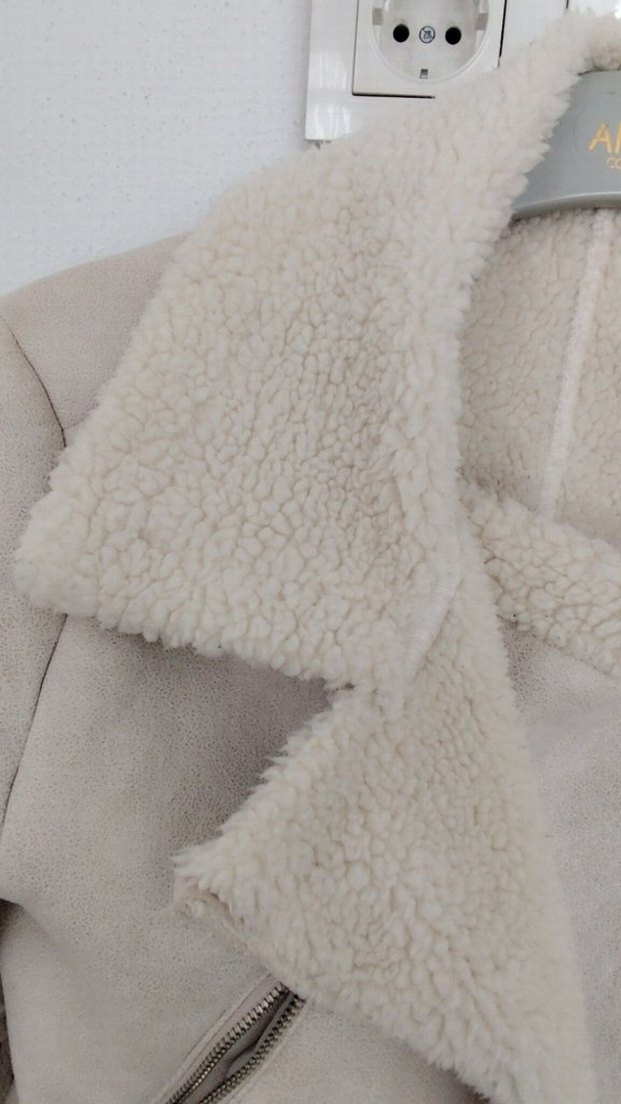 Kürklü Süet Kaban - Görsel 3