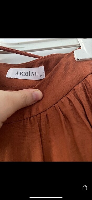 38 Beden camel Renk Armine etek