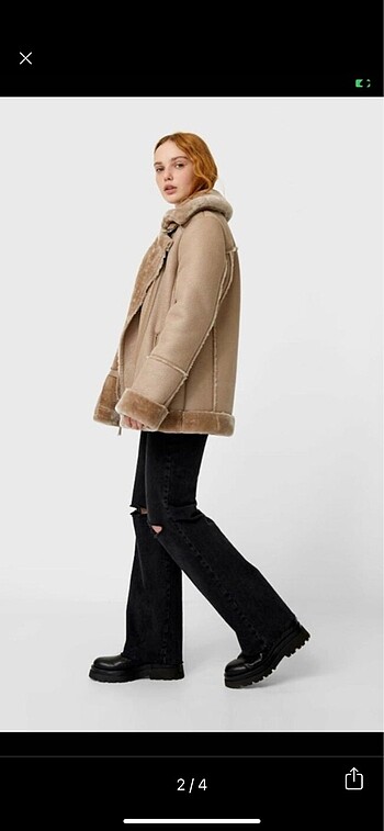 Stradivarius Stradivarius xs beden biker mont