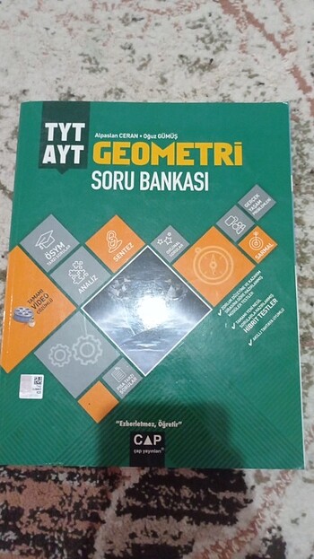 Tyt ayt Geometri çap yayınları 