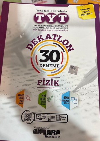 TYT Fizik 30 Deneme Sınavı Video Çözümlü