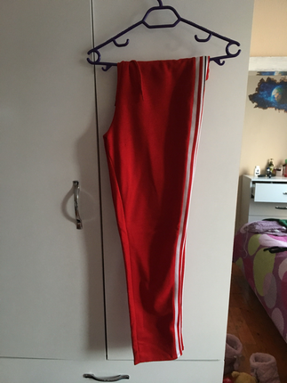 Şeritli pantalon eşofman