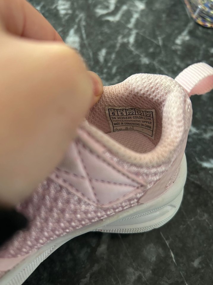 Kız Çocuk Pembe Spor Ayakkabı Skechers - Görsel 3