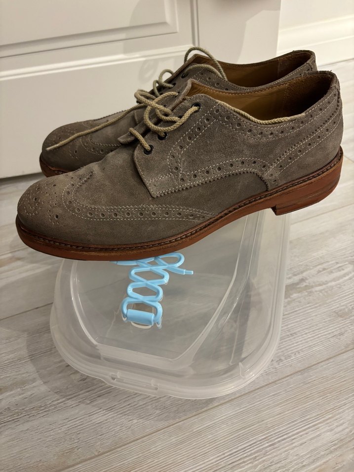 Vizon Süet Erkek Oxford Ayakkabı - Görsel 2