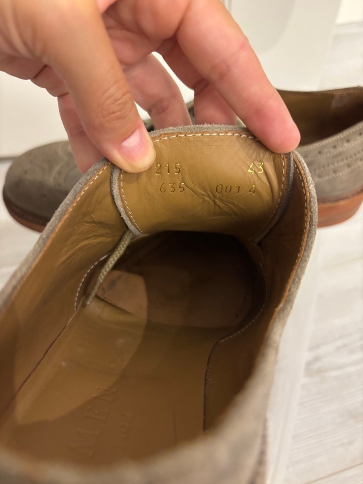 Vizon Süet Erkek Oxford Ayakkabı - Görsel 4