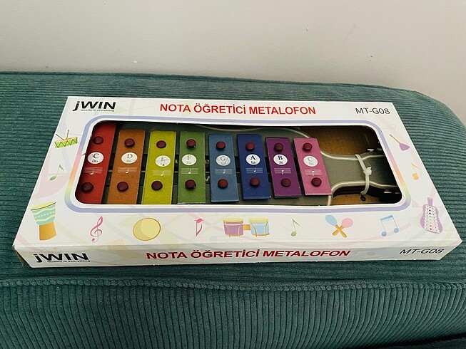 METALOFON - NOTA ÖĞRETİCİ EĞİTİM SETİ 8'Lİ