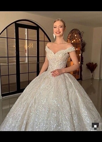 s Beden beyaz Renk Nova sposa prenses gelinlik